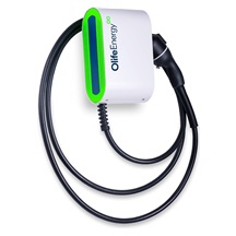 OlifeEnergy WallBox PLUS, dobíjecí stanice s rovným kabelem, 22kW