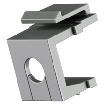 Ubiquiti keystone průchozí záslepka do patch panelu, 12 pack