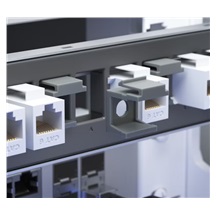 Ubiquiti keystone průchozí záslepka do patch panelu, 12 pack