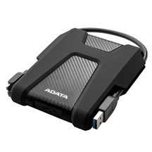 ADATA Externí HDD 1TB 2,5" USB 3.1 AHD680, černý (gumový, nárazu odolný)