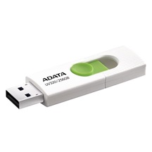 ADATA Flash Disk 256GB UV320, USB 3.2, bílo-zelená