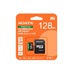 ADATA MicroSDXC karta 128GB Speed Plus, U3, C10, A2, V30 (R:180/W:160 MB/s) + SD adaptér