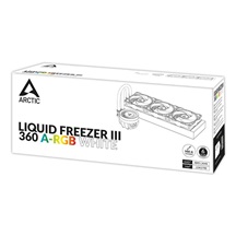 ARCTIC Vodní chladič Liquid Freezer III 360 ARGB, 3x120mm, AM5, LGA1851, bílá