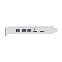 ASUS rozšiřující karta ThunderboltEX 5, PCIe 4.0x4, 2xThunderbolt 5, 3x Mini-DP
