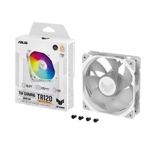 ASUS ventilátor TUF GAMING TR120 ARGB Reverse, 1x120mm, bílá