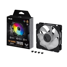 ASUS ventilátor TUF GAMING TR120 ARGB Reverse, 1x120mm, černá