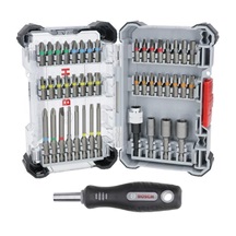 Bosch sada šroubovacích bitů Extra Hard, 44 + 1 ks