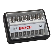 Bosch sada šroubovacích nástavců Robust Line, Sx PH, verze Extra Hard, 8 kusů