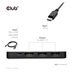 Club3D hub MST (Multi Stream Transport) DisplayPort 1.4 na 3x HDMI 8K60Hz (M/F)
