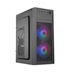 EUROCASE skříň ML N6-530B, ATX, 2x USB-A, 2x 120mm ARGB Fan, černá