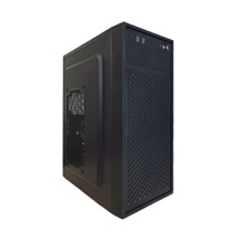 EUROCASE skříň ML N6-530B, ATX, 2x USB-A, 2x 120mm ARGB Fan, černá