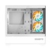 GIGABYTE case GB-C201PI, Mid tower, 2xUSB 3.0, 3x 120mm ARGB Fan, bílá