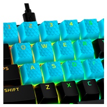 HyperX BLU Rubber Gaming Accessory Kit-US - Příslušenství ke klávesnici