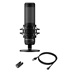 HyperX QuadCast S - USB Microphone (Black-Grey) - RGB Lighting (HMIQ1S-XX-RG/G) - Mikrofon