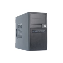 CHIEFTEC skříň Mesh Series/mATX, CT-04B-OP, Black, USB 3.0, bez zdroje