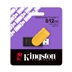Kingston Flash Disk 512GB USB3.2 Gen 1 DataTraveler Exodia S (Black + Yellow)