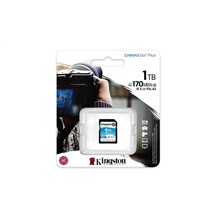 Kingston SDXC karta 1TB Canvas Go! Plus, R:170/W:90MB/s, Class 10, UHS-I, U3, V30
