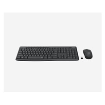 Logitech Silent Wireless Combo MK295, bezdrátová klávesnice + myš, 2.4 GHz, CZ/SK, Graphite