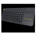 Logitech Wireless Keyboard Touch Plus K400 Plus, black, US