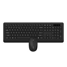 RAPOO Set klávesnice a myš 8310M, Multi-mode, Bezdrátový set, CZ/SK, Černá