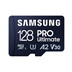 Samsung micro SDXC karta 128GB PRO Plus + SD adaptér