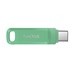 SanDisk Flash Disk 128GB Ultra Dual Drive Go, USB-C 3.2, Zelená