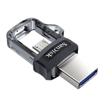 SanDisk Flash Disk 256GB Ultra, Dual USB Drive m3.0, OTG