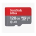 SanDisk MicroSDXC karta 128GB Ultra (100MB/s, Class 10, Android) + adaptér