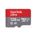 SanDisk MicroSDXC karta 128GB Ultra (140MB/s, A1 Class 10 UHS-I ) + adaptér