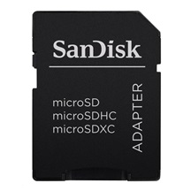SanDisk MicroSDXC karta 256GB Ultra (150 MB/s, A1 Class 10 UHS-I) + adaptér