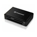 TRANSCEND Card Reader F8 + USB kabel, USB 3.0, Black