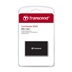 TRANSCEND Card Reader F8 + USB kabel, USB 3.0, Black