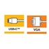 VERBATIM Adapter HUB USB-C to VGA