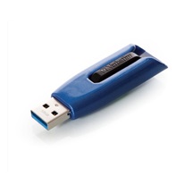 VERBATIM Flash Disk 128GB V3 MAX, USB 3.0, modrá