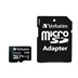 VERBATIM MicroSDHC karta 32GB Premium, U1 + SD adaptér