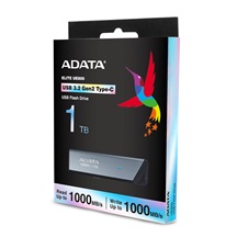 ADATA UE800/1TB/USB 3.2/USB-C/Stříbrná