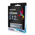 ADATA UE800/512GB/USB 3.2/USB-C/Stříbrná