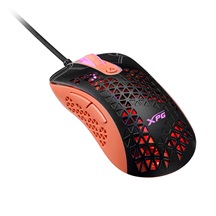 Adata XPG Slingshot Mera Edition/Herní/Optická/Pro praváky/12 000 DPI/Drátová USB/Černá-oranžová