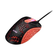 Adata XPG Slingshot Mera Edition/Herní/Optická/Pro praváky/12 000 DPI/Drátová USB/Černá-oranžová