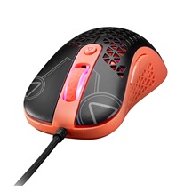 Adata XPG Slingshot Mera Edition/Herní/Optická/Pro praváky/12 000 DPI/Drátová USB/Černá-oranžová