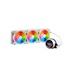 XPG Levante X 360 vodní chlazení CPU, RGB, bílá