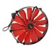AIREN FAN RedWingsGiant 250 LED RED (250x250x30mm)
