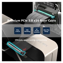 AKASA Riser black X3 Mark V PCIe 5.0 x16