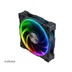 přídavný ventilátor Akasa 14 cm SOHO AR14 ARGB