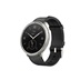 Amazfit Active 2 Round NFC/Silver/Elegant Band/Black Leather