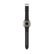 Amazfit Active 2 Round NFC/Silver/Elegant Band/Black Leather