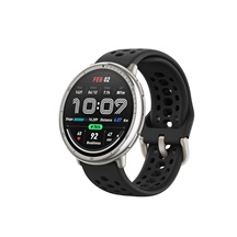Amazfit Active 2 Round/Silver/Sport Band/Black