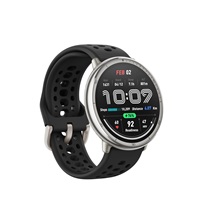 Amazfit Active 2 Round/Silver/Sport Band/Black