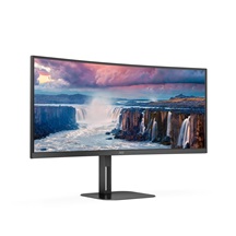 AOC/CU34V5C/34"/VA/3440x1440/100Hz/1ms/Black/3R