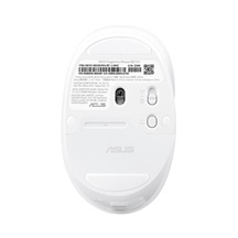 ASUS Fragrance Mouse MD101/Ergonomická/Optická/2 400 DPI/USB+BT/Bílá